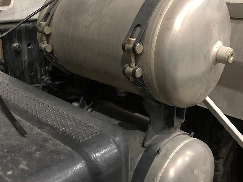 Coach air tank